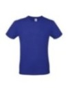 Tee-shirts bio B&C #E150 T-Shirt Cobalt Blue