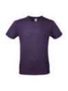 Tee-shirts bio B&C #E150 T-Shirt Radiant Purple