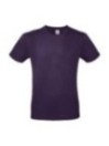 Tee-shirts bio B&C #E150 T-Shirt Urban Purple