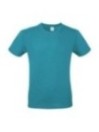 Tee-shirts bio B&C #E150 T-Shirt Real Turquoise