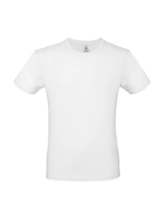 Tee-shirts bio B&C #E150 T-Shirt White