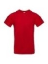 Tee-shirts bio B&C #E190 T-Shirt Red