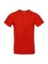Tee-shirts bio B&C #E190 T-Shirt Fire Red