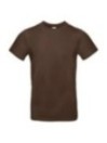 Tee-shirts bio B&C #E190 T-Shirt Chocolate
