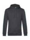 Pulls à capuche et Pantalons de jogging bio B&C Organic Inspire Hooded_° Asphalt