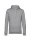 Pulls à capuche et Pantalons de jogging bio B&C Organic Inspire Hooded_° Heather Grey