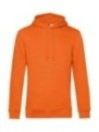 Pulls à capuche et Pantalons de jogging bio B&C Organic Inspire Hooded_° Pure Orange