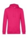 Pulls à capuche et Pantalons de jogging bio B&C Organic Inspire Hooded_° Magenta Pink