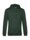 Pulls à capuche et Pantalons de jogging bio B&C Organic Inspire Hooded_° Forest Green