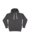 Pulls à capuche et Pantalons de jogging bio Mantis The Superstar Hoodie Charcoal Grey Melange