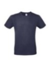Tee-shirts bio B&C #E150 T-Shirt Navy Blue