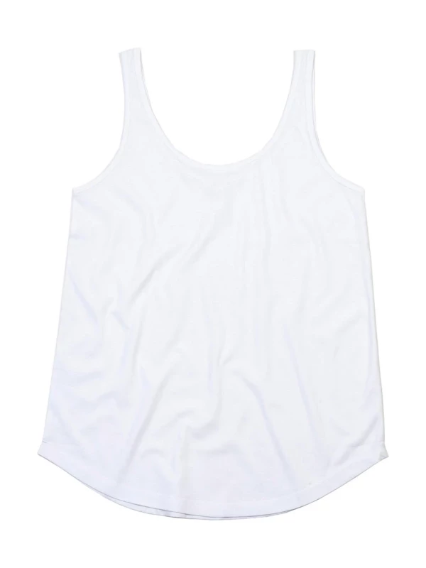 Tee-shirts bio Mantis Women's Loose Fit Vest White
