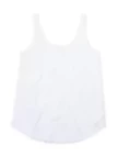 Tee-shirts bio Mantis Women's Loose Fit Vest White